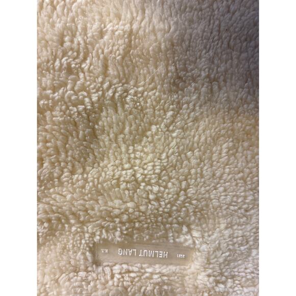 Helmut Lang Ivory Sherpa Fleece Pullover – Size L – NWT ($415 Retail) - Picture 5 of 7